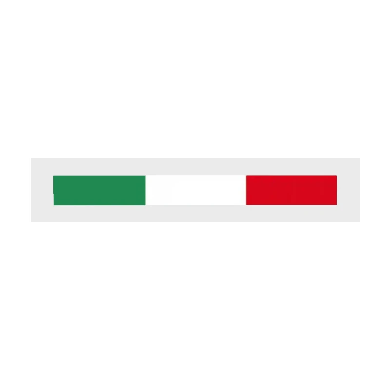 1Pc Easy Install Italy Flag Front Bumper Sticker for Fiat Abarth 500e Tipo 500 500x Panda Punto 500L Argo Vinyl Decal Auto Parts