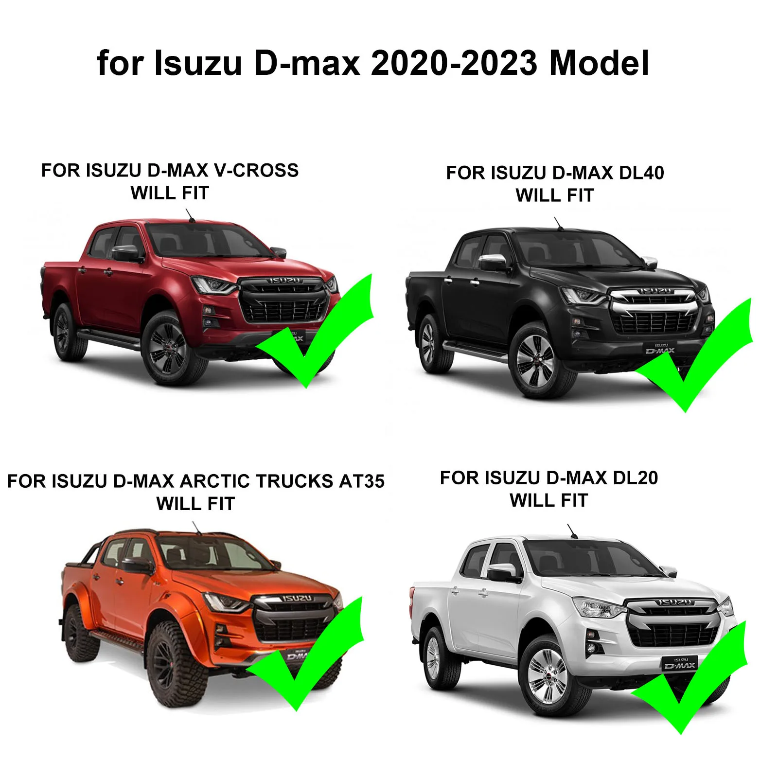 4pcs Window Visor Wind Deflectors Weahershields for ISUZU D-MAX 2020 2021 2022 2023 DMAX DOUBLE CABIN Rain Guard Weather Shield