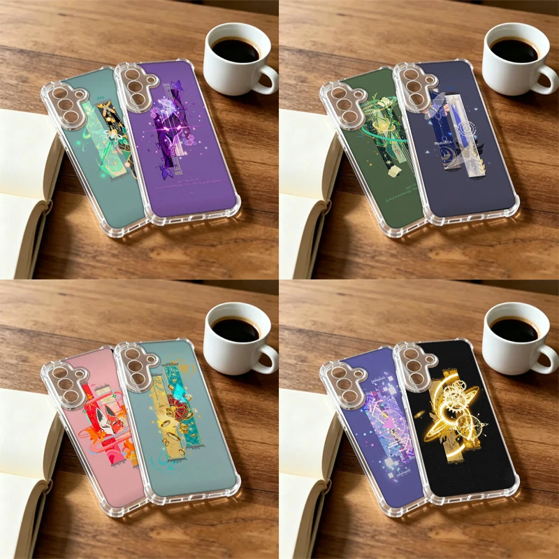 C-Celestial Ring Phone Case For Samsung A12 A13 A14 A22 A23 A24 A32 A33 A34 A52 A53 A54 Galaxy A02S A03CORE A04E A04S NOTE10 20U