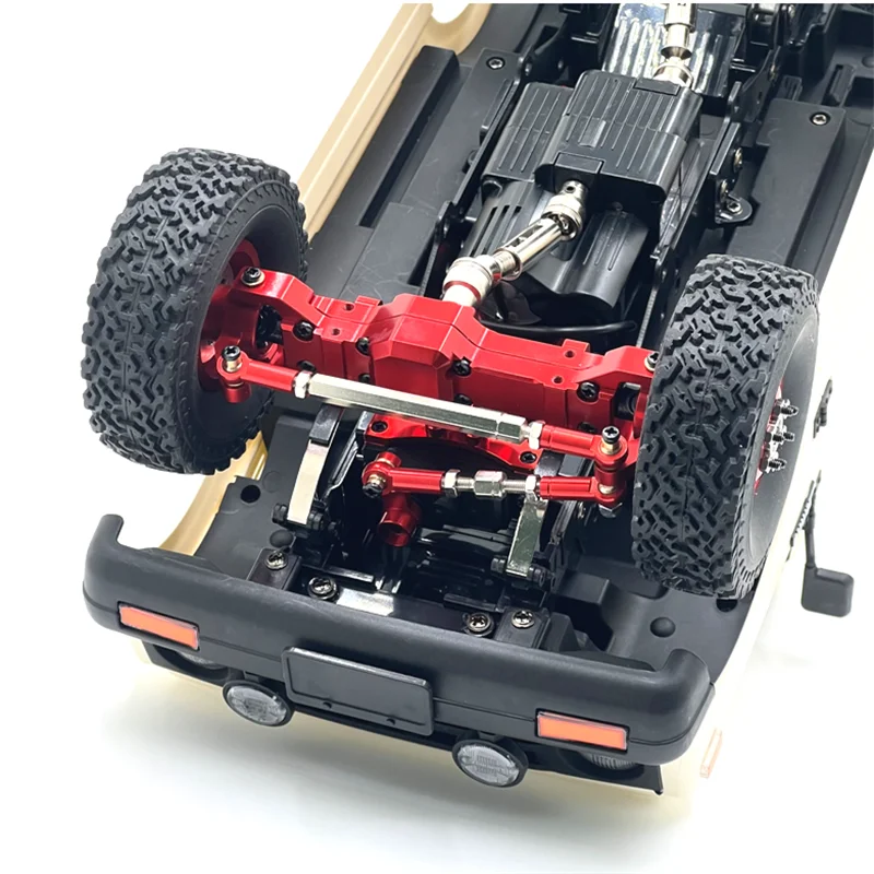 Ejes de transmisión delanteros y traseros de Metal para piezas de coche RC de escalada WPL 1/16 C64 C74-1 JA11, repuestos de actualización y actualización