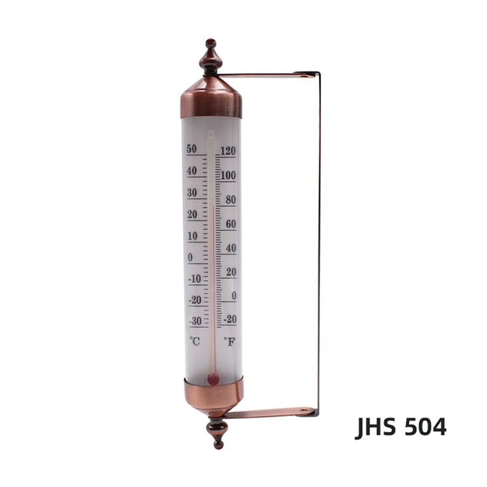 

10 Inch Thermometer Indoor Thermometers Outdoor Thermometer Cordless Decor Double-scale Temperature Measurement Instruments