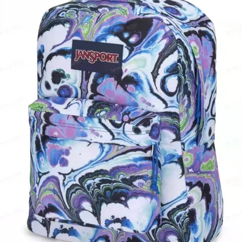 Camouflage double shoulder student schoolbag fashionable simple schoolbag versatile outdoor backpack compartment 25L