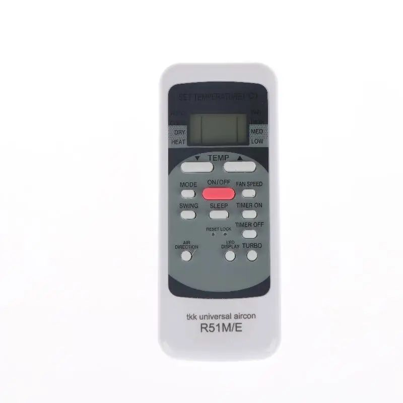 Air Conditioner Remote Universal R51ME for Midea Replacement Durable Design for Daily Use in Home Office Dorm