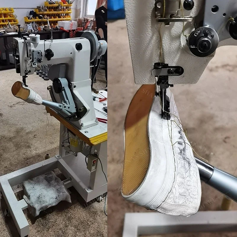 Industrial Shoe Repair Machine Side Sole Stitching Sewing Machine For Shoe Finishing Repair