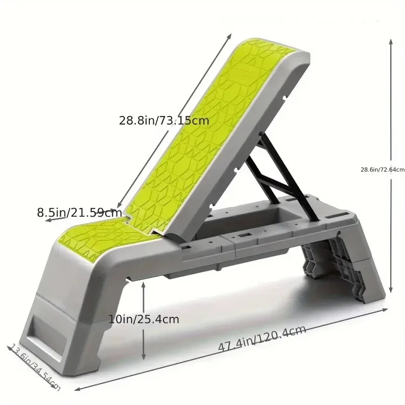 High Quality Professional Fitness Equipment Multifunctional Adjustable Flat Weight Bench Aerobic Stepper for Gym&home Use