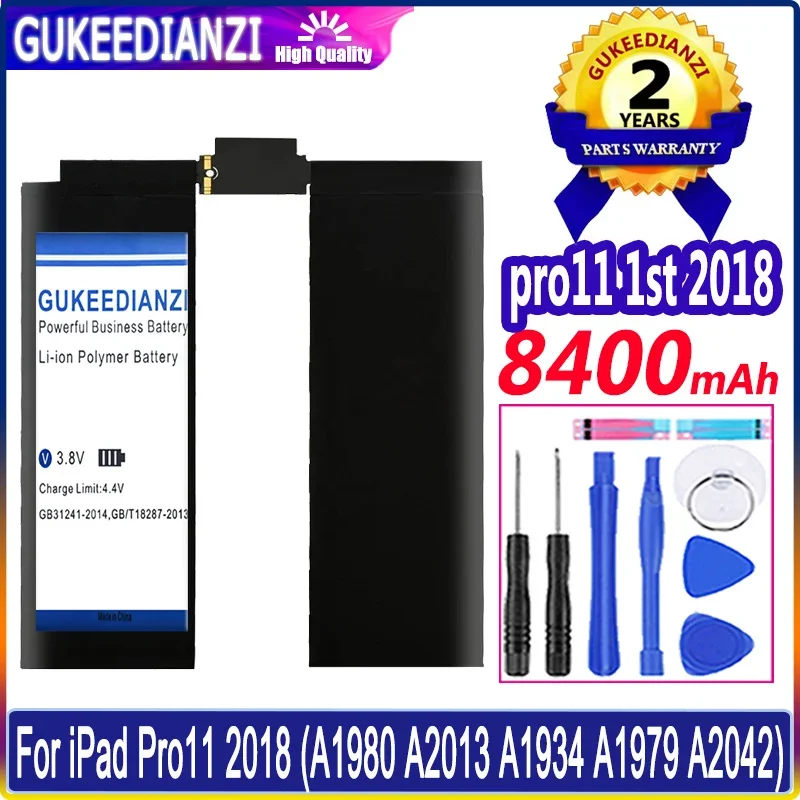 

GUKEEDIANZI Replacement Battery Pro11 1st /2nd for IPad Pro 11 2018 A1980 A2013 A1934 A1979 A2042 2020 A2228 A2230 A2231 2rd 2th