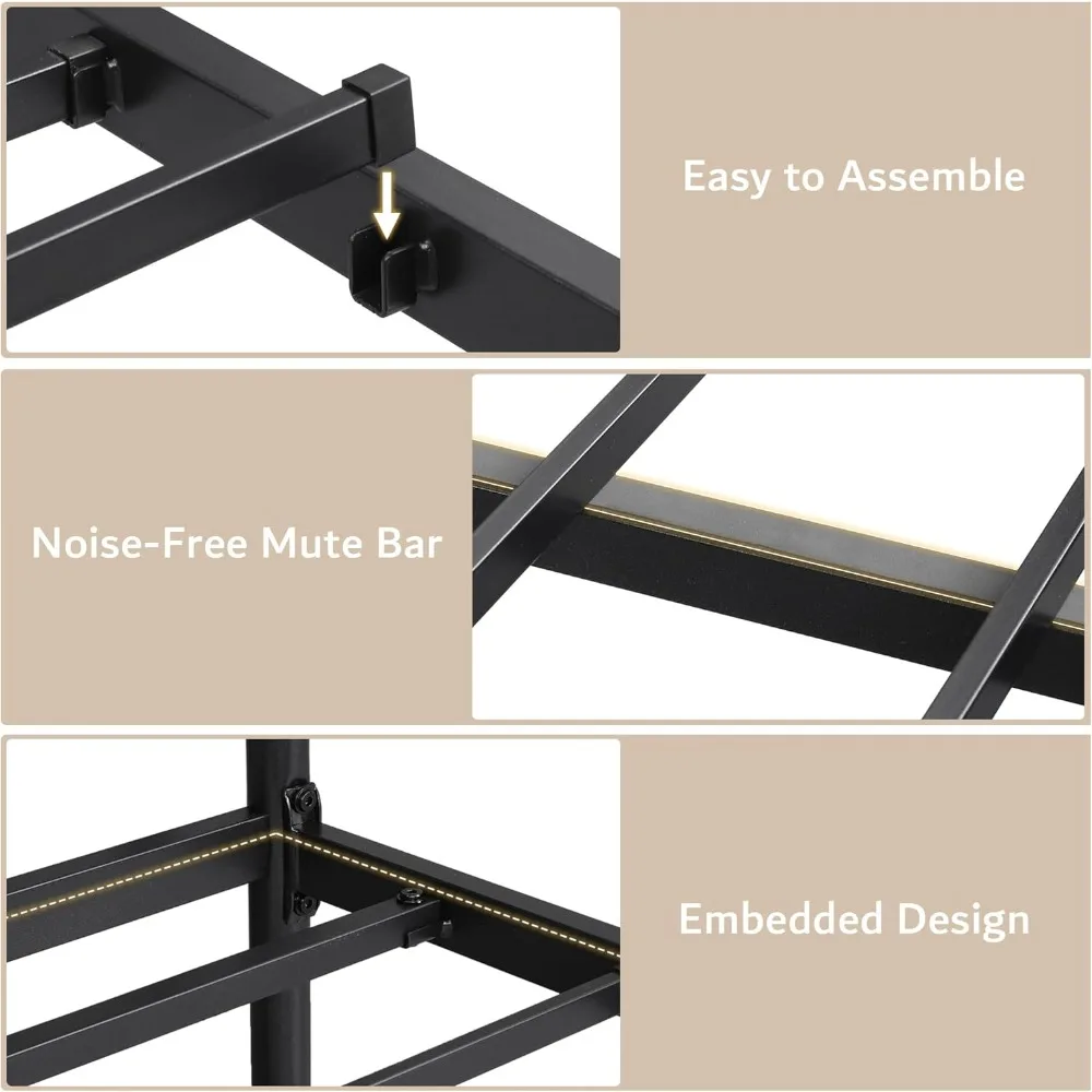 Thumbnail 4 - #20 Metal Platform Beds Comparison Guide