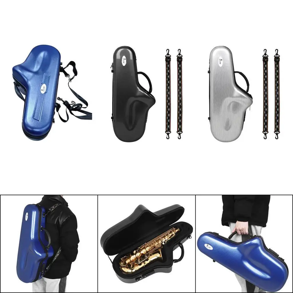 

Premium Alto Saxophone Protective Case with Adjustable Straps