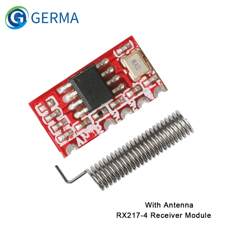 GERMA 433Mhz Universal Wireless Remote Control Switch RF Relay Receiver Module Low Power For Light Relay Receiver With Antenna