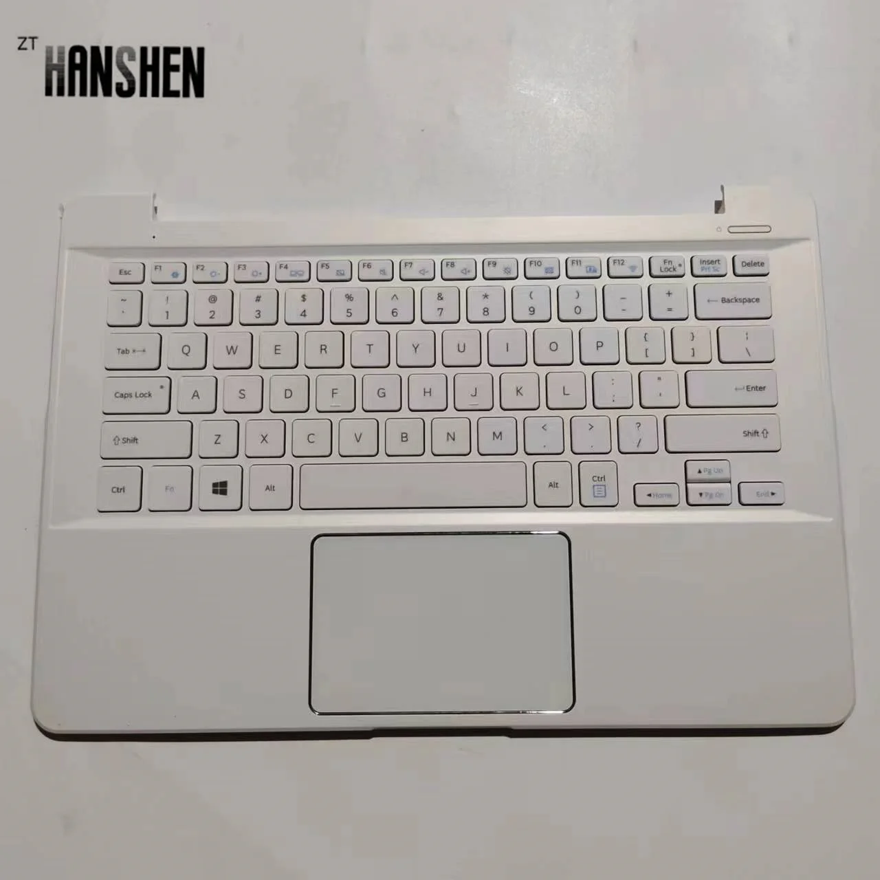 HANSEHN US /korean layout New laptop keyboard with touchpad palmrest for samsung NTNP 750XBE NT750XBV