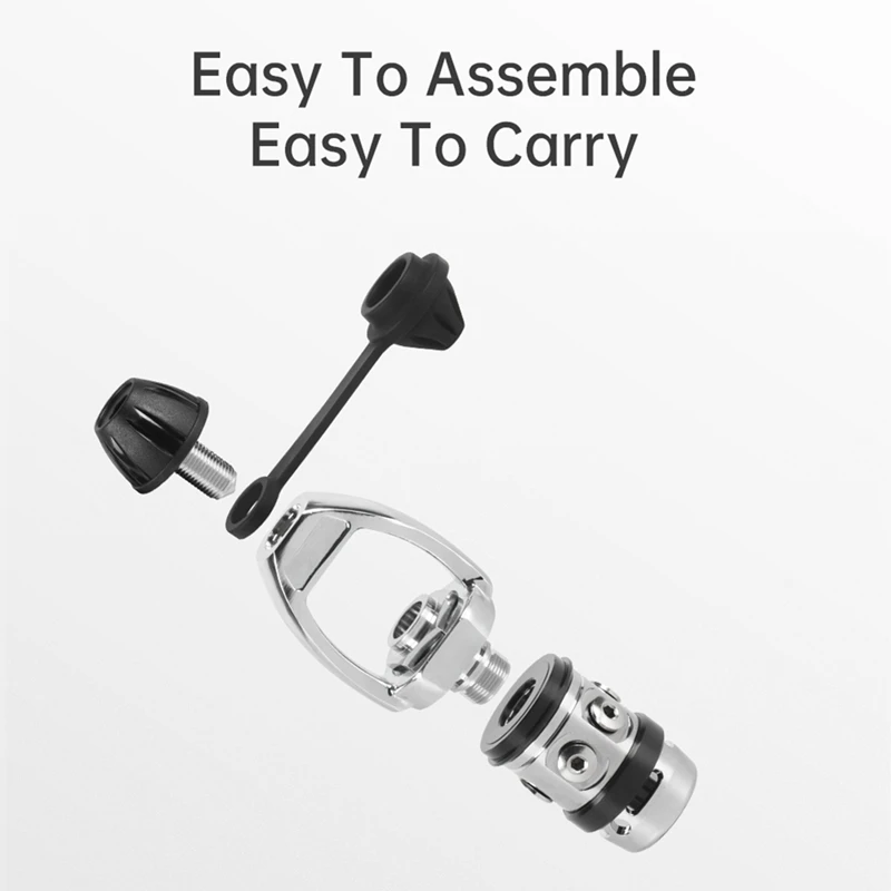 Scuba Diving Regulator 5 Ports Design First Second Class Reducing Valve Scuba Regulator Diving Supplies-A49I