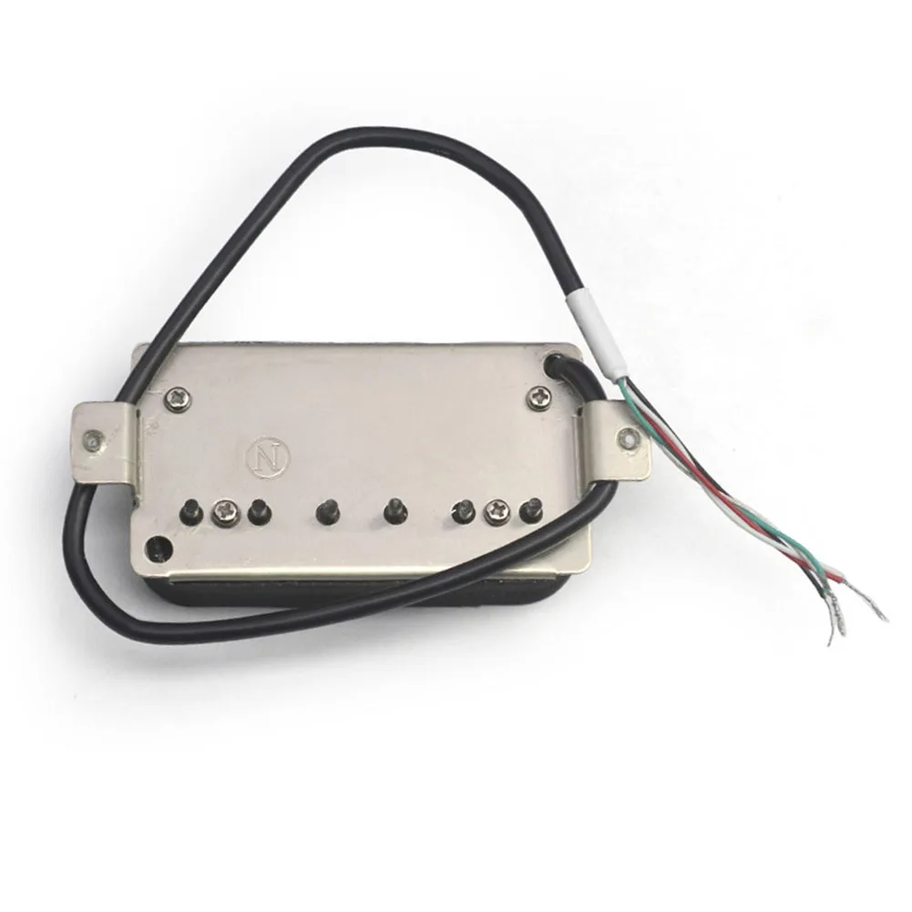 ST Electric Guitar Neck for bridge Pickups, Dual Humbucker Configuration, Adjustable Height Screws for Improved Tone