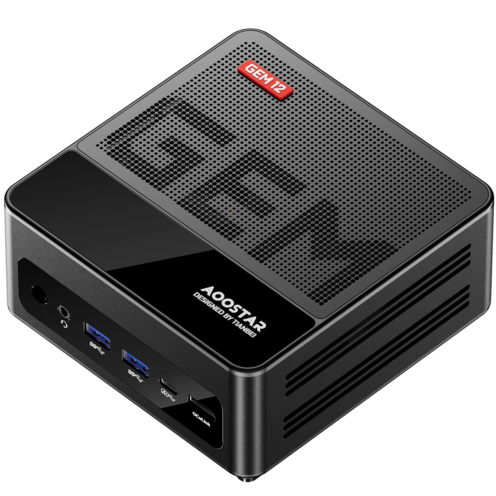 

Мини-ПК AOOSTAR GEM12 MAX Barebone, AMD Ryzen 7 8745HS, высокопроизводительный игровой компьютер, компактный карманный ПК