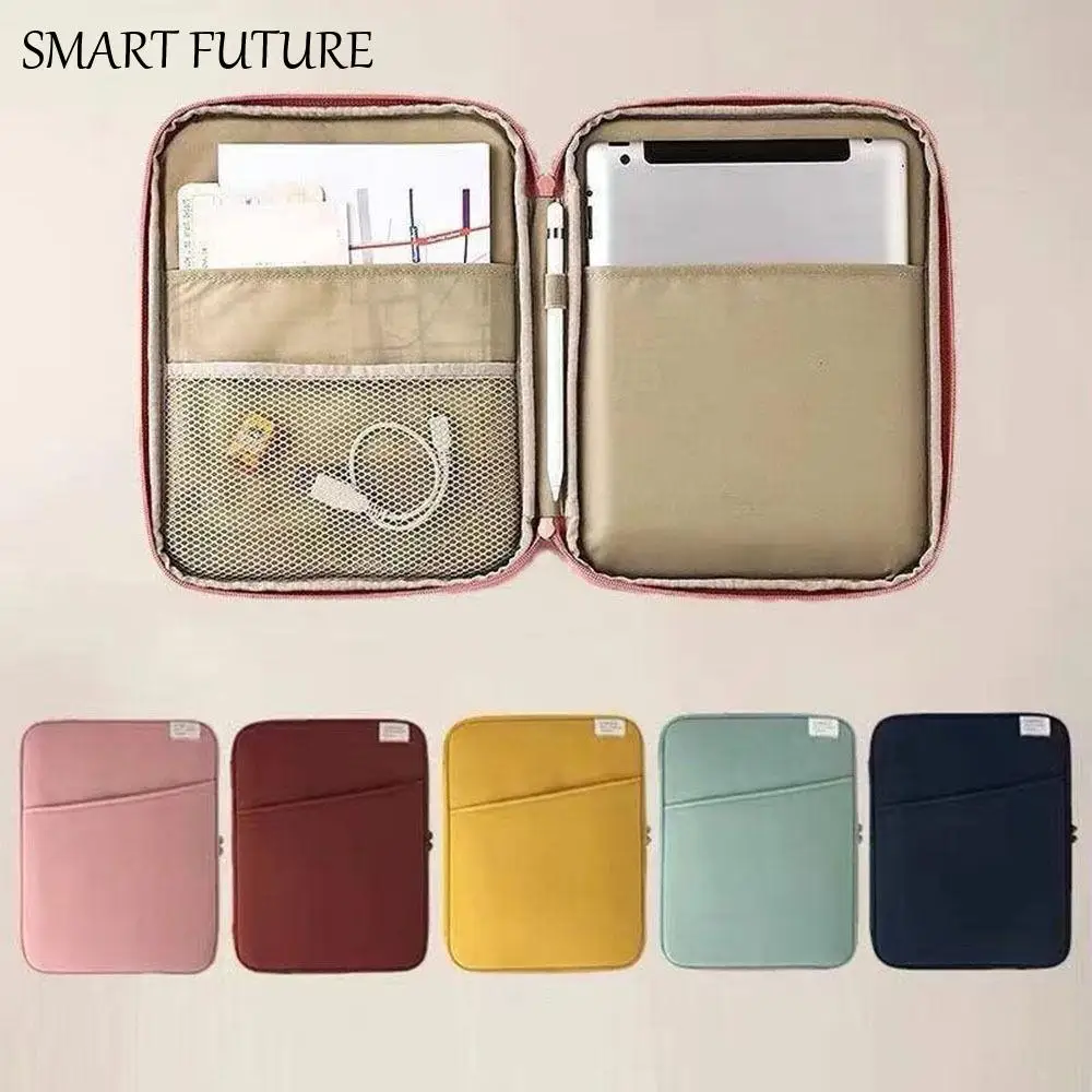 Shockproof 13 Inch Laptop Sleeve Protective Soft Laptop Carrying Case with Zipper Wear-resistant Laptop Handbag Tablet Supplies