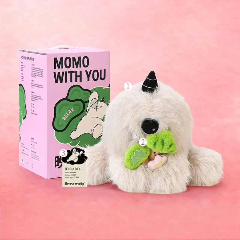 إيما مولي مومو عطر عين كبيرة قزم الأمير دمية أفخم دمية عيد ميلاد عطلة زوجين هدية مربع