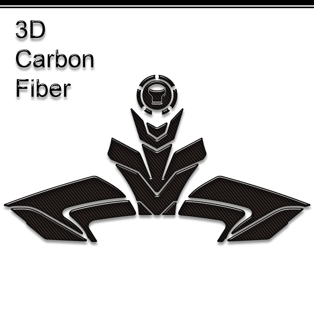 

Наклейки-протекторы из карбонового волокна для мотоцикла Hornet 1000 CB1000 SP (2025-2026): накладка на бак, колпачок, ручки, наклейки на колени, защита от царапин, 2 шт.