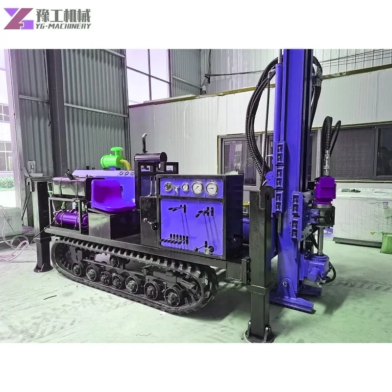 

Coring Drill Rig Machine Field Mineral Exploration Investigation Sampling Water Well Drill Rig Crawler Core Drilling Rig Machine