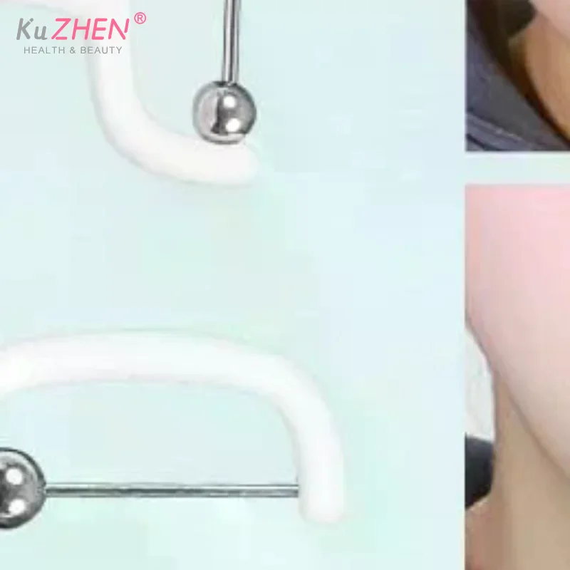 

Набор для тренировки мышц языка, 3 шт./упак., сине-белый, тренажер для кончиков языка, инструмент для латерализации и подъема кончиков языка, набор для тренировки оральных мышц