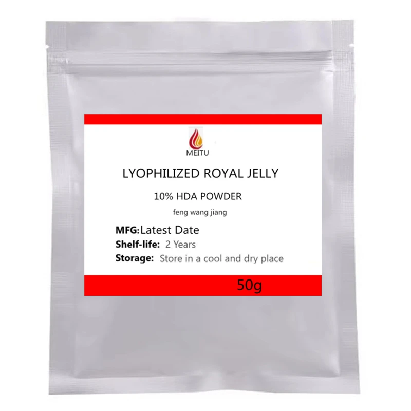 Factory Supply 50g-1000g LYOPHILIZED ROYALJELLY Reduce Wrinkles,Skin Whitening and Smooth,Delay Aging