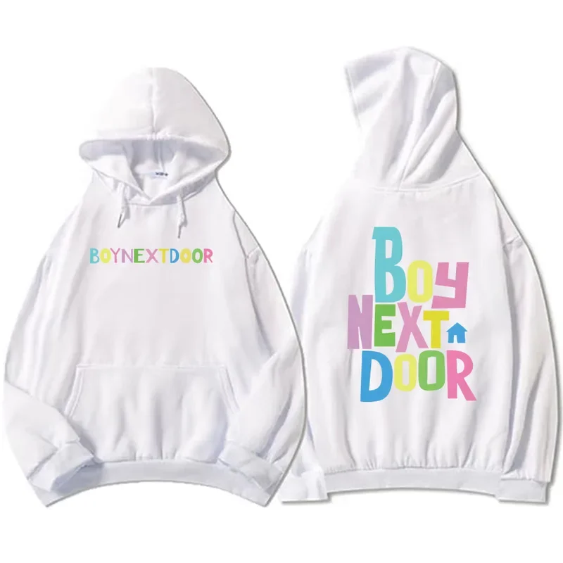 Boynextdoor band hoodies sudaderas men/women clothing long sleeve casual hooded pullovers sweatshirt Korean style moletom