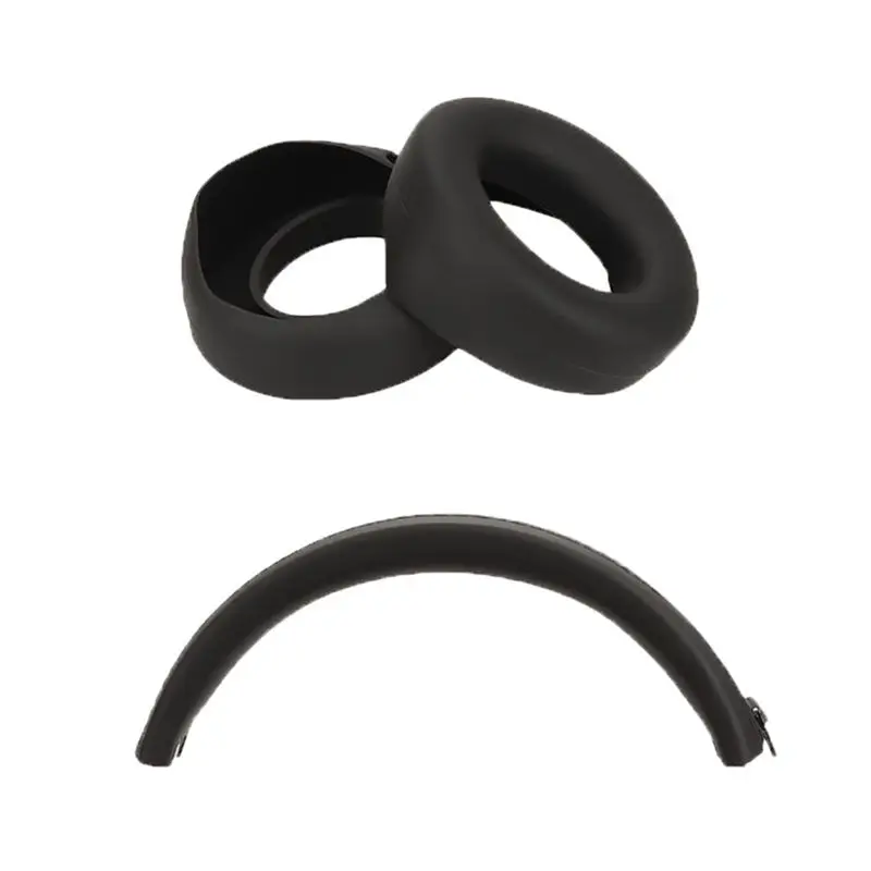 B04C-LR Ear Pads+Head Kit For Beats Studio 3/Studio 2.0 Headset Silicone Protective Case Earmuff Head Repair Part