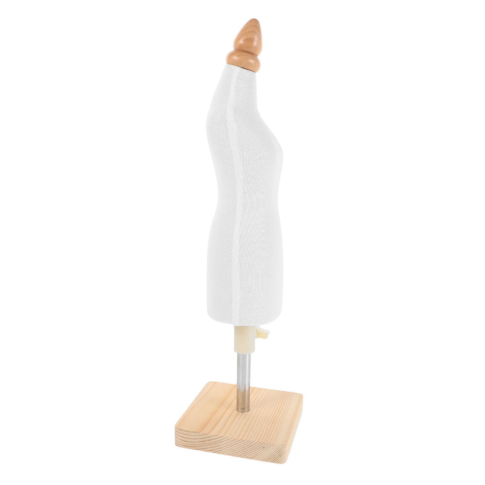 

Wooden Base Child Mannequin Adjustable Stand Sewing Dummy for Kids Dress Form Fashion Design Practice Dress Mannequin