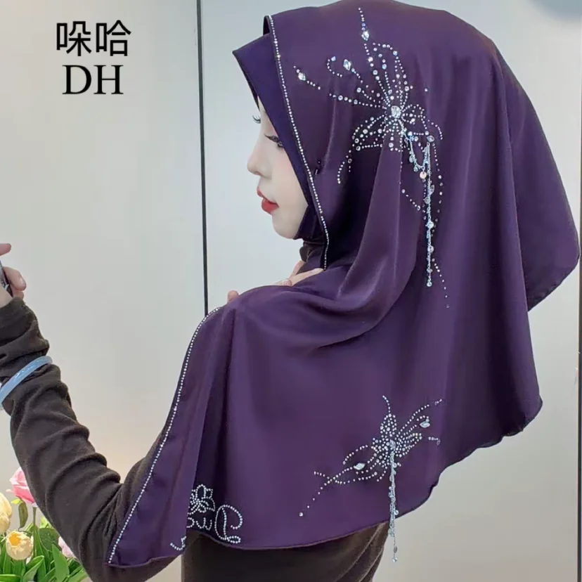 

Butterfly Luxury Long Moslem Malaysia Lady Cover Wrap Hijab