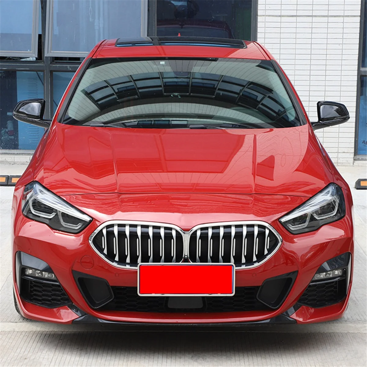 For BMW 1 2 Series F45 F46 X1 F48 2016-2021 Car Side Rearview Mirror Cap Cover Trim Shell Accessories,ABS -B