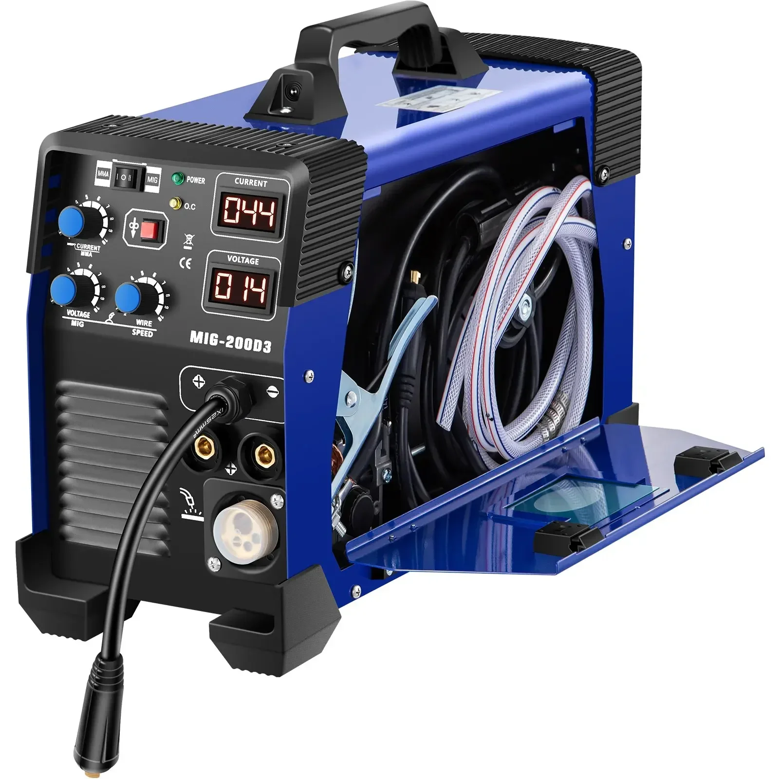 VEVOR Welding Machine Welder MIG MMA TIG 3 In 1 Combo Inverter Welder IGBT Welding Tools Carbon Steel Iron Stainless Steel