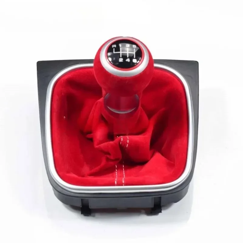 

Новинка для Golf 5 Golf 6 MK5 MK6 R32 GTI 2004-2009 гг. Руководство по эксплуатации 5 6-скоростной переключатель передач Замшевая кожаная ручка автомобильной ручки HandBall