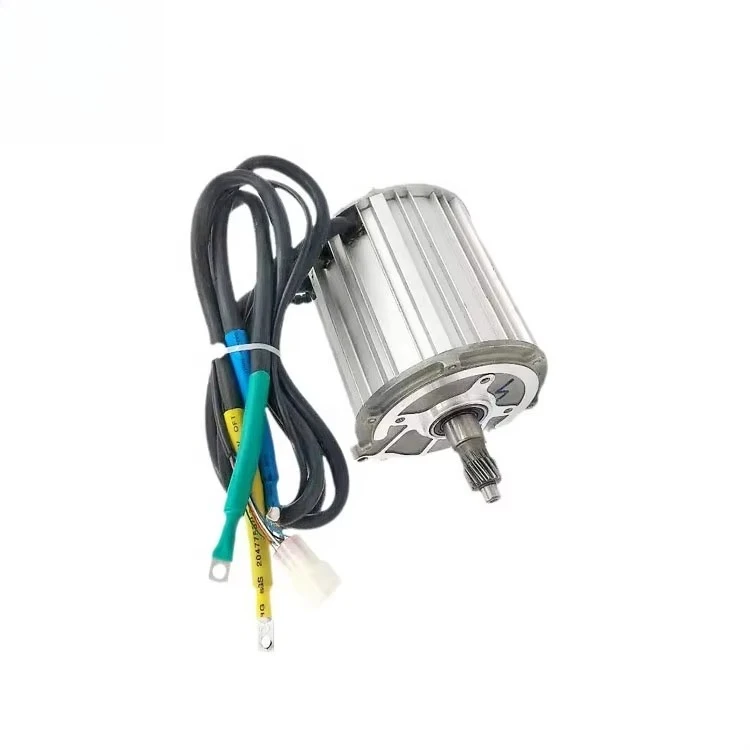 Electric Motor 2000W Electric 3 or 4 Wheel Vehicle Vector Permanent Magnet Synchronous Motor High Speed Motor for New Energy