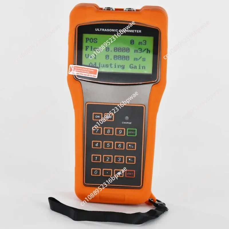 Handheld Ultrasonic Water Flowmeter TUF-2000H DN50mm~700mm Digital Portable flow meter TM-1 Transducer