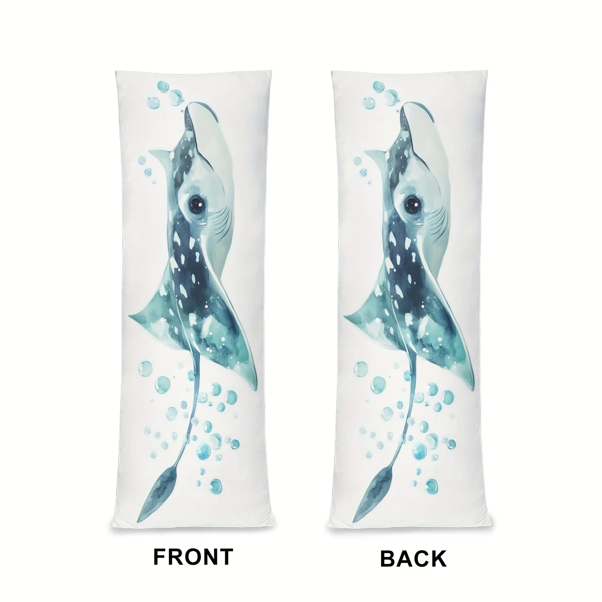 The Rectangular Pillowcase Is Made of Ultra-soft, Thickened Fabric with a Hidden Zipper for Easy Cleaning. Designed to Create a