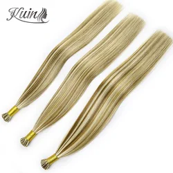 Straight ITIP Hair Extension Human Hair 100% Real Human Remy Hair 50strands Capsule Keratin Natural Human Fusion Hair Extensions