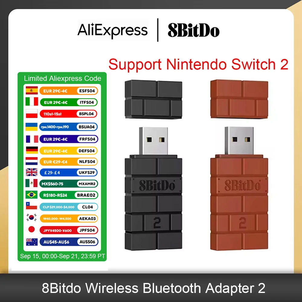 8Bitdo Wireless Blu… - image