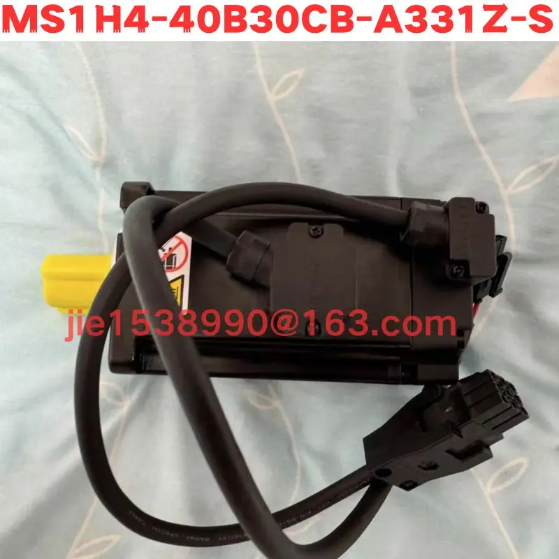 Used Servo motor MS1H4-40B30CB-A331Z-S Normal Function Tested OK