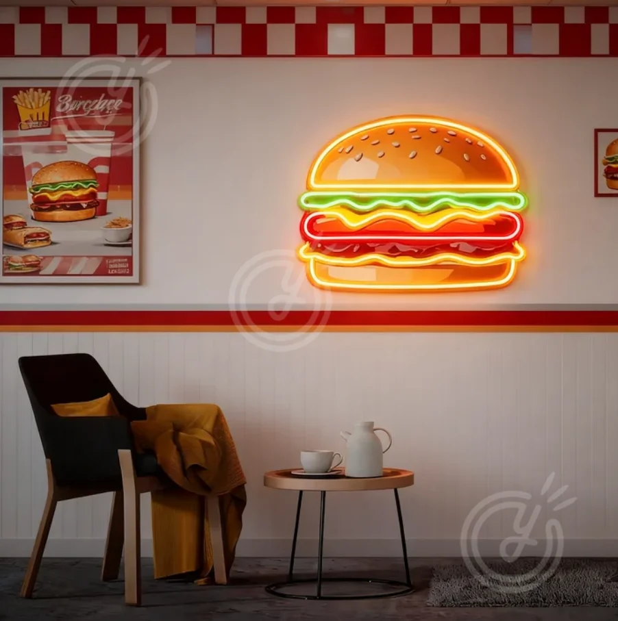 

Неоновая вывеска с УФ-печатью на заказ, настенный декор для спальни, подарки, украшение для вечеринок, персонализированный дизайн, логотип