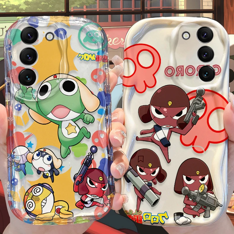 Japan Anime K-Keroros Silicone Case for Samsung Galaxy A50 A50S A37 A36 A35 A34 A32 A26 A25 A24 4G A23 A21S A20S A12 5G Cover