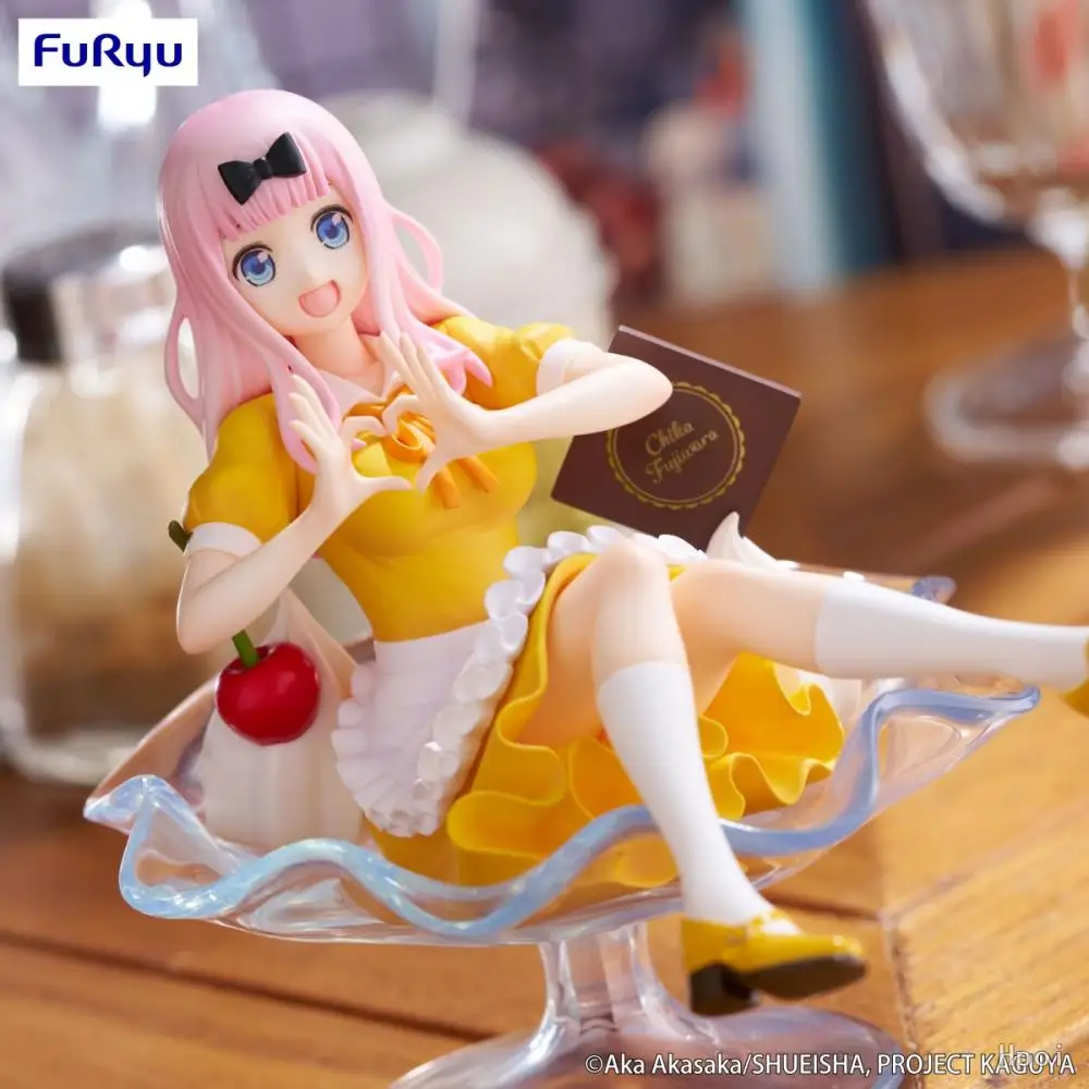 Furyu mainan Action Figure Anime, mainan Action Figure Anime untuk anak laki-laki dan perempuan, Model hadiah ulang tahun anak-anak, Fujiwara spesial, asli