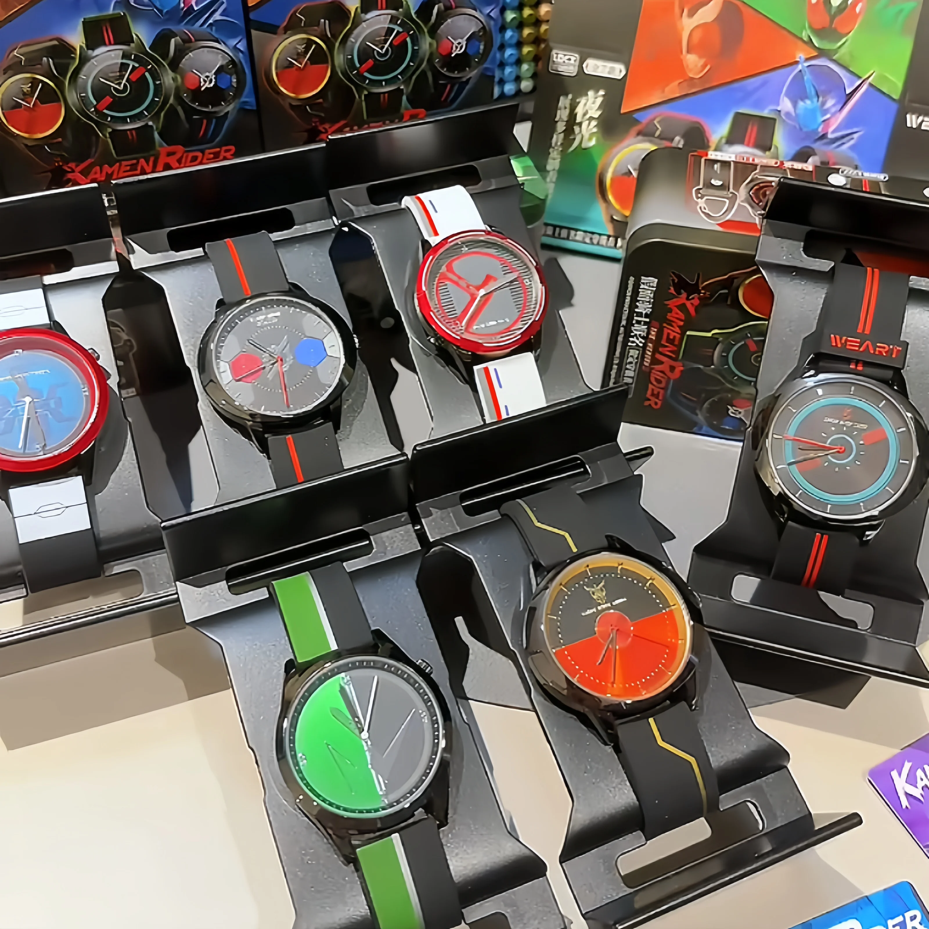 

В наличии: Оригинальные коллекционные фигурки LDCX Kamen Rider Watch Series Blind Box — аниме-персонажи, декоративные игрушки для праздников, подарки