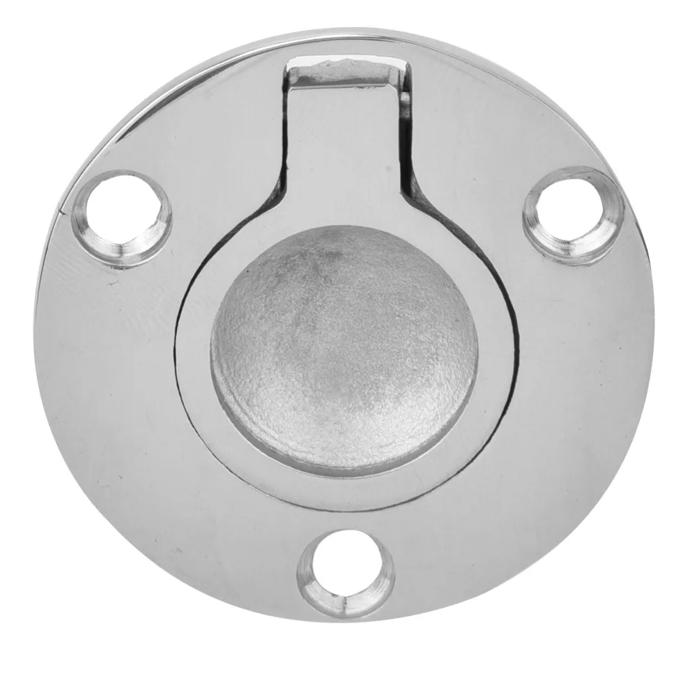 Stainless Steel 316 Boat Door Hatch Handle Round Shaped 50mm/1.93
