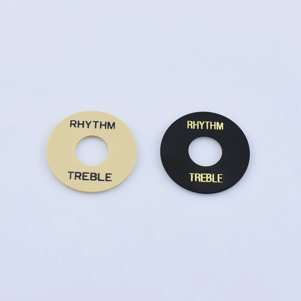 【Made in Korea】 Original Epi-phone 3 Way Toggle Switch Round Plate Rhythm / Treble Surround Ring Plate