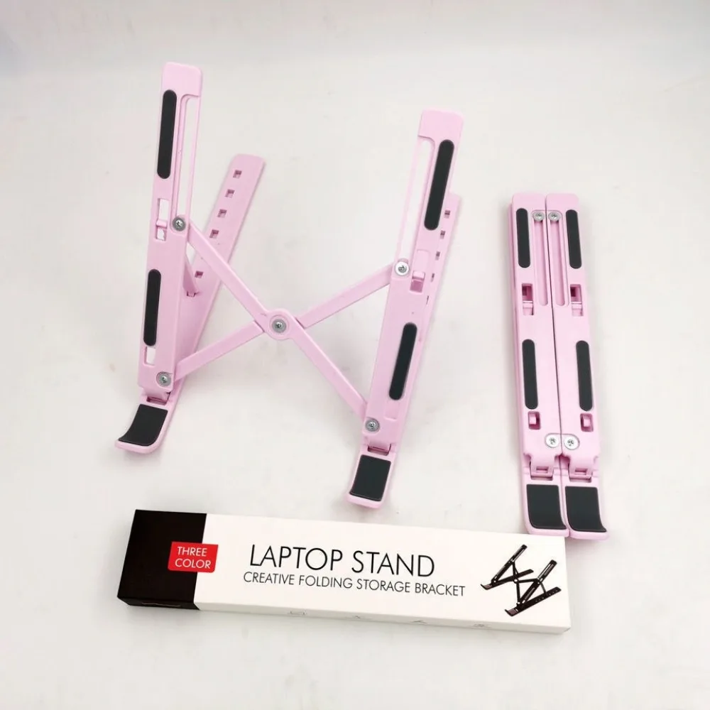 Laptop Holder Stand Adjustable Foldable Portable for Notebook Computer Bracket Lifting Non-slip Holder