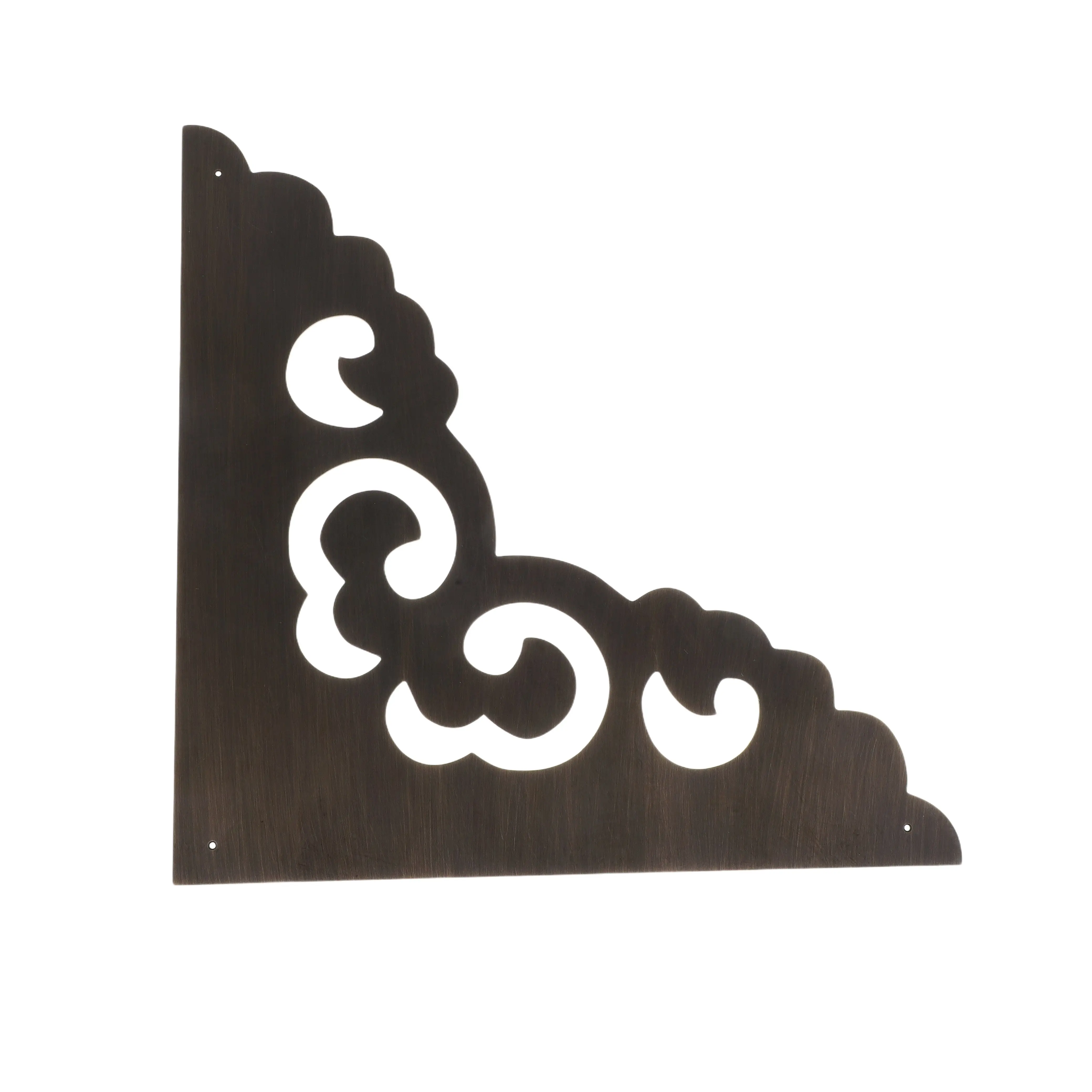 Copper Corner Guards 20x20mm Vintage Decorative Protectors for Cabinets Dressers Boxes Furniture