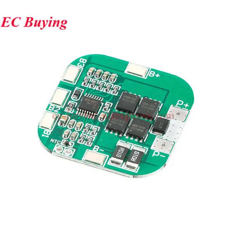 5Pc/1pc 4S 14.8V 16.8V 20A Peak Li-ion BMS PCM Battery Protection Board for 18650 Ternary Lithium Li Battery Temperature Control