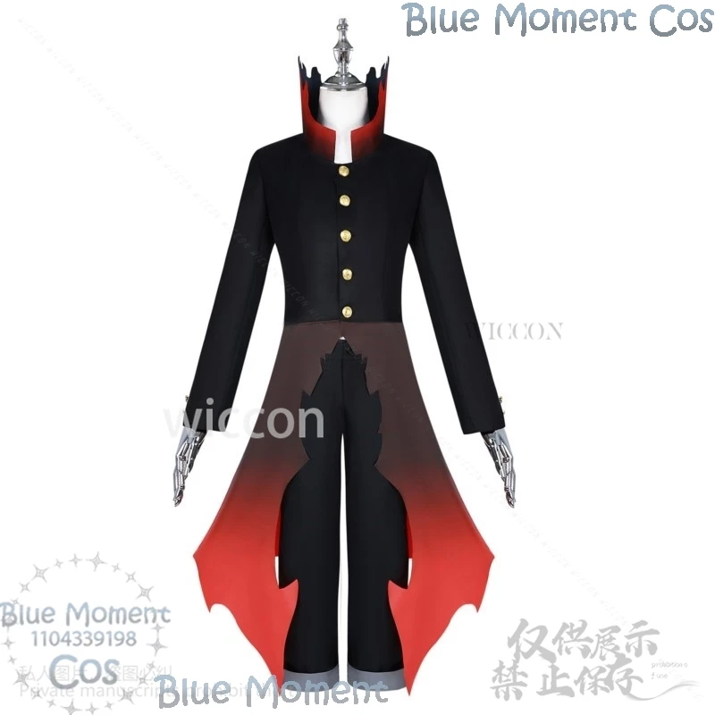 Quente anime dandadan okarun ken takakura cosplay traje peruca máscara 3d colar preto uniforme masculino pano dia das bruxas natal personalizado