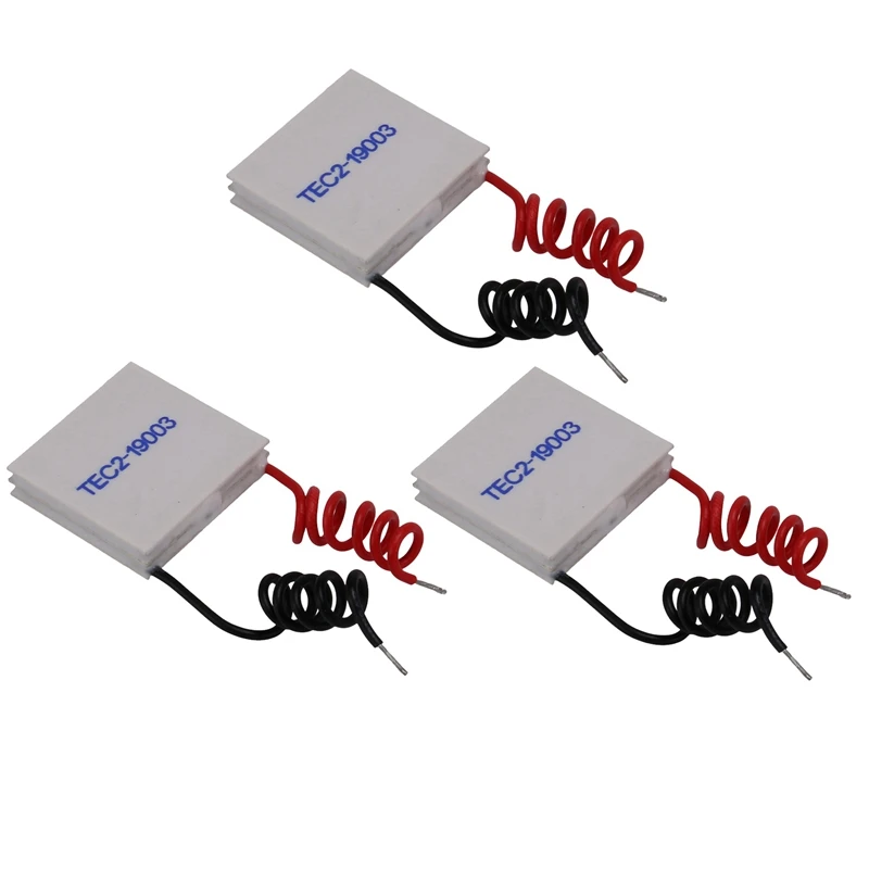 

B04B-3X TEC2-19003 Thermoelectric Cooler Peltier 30X30mm 19003 Double Elements Module Electronic Cooling Sheet