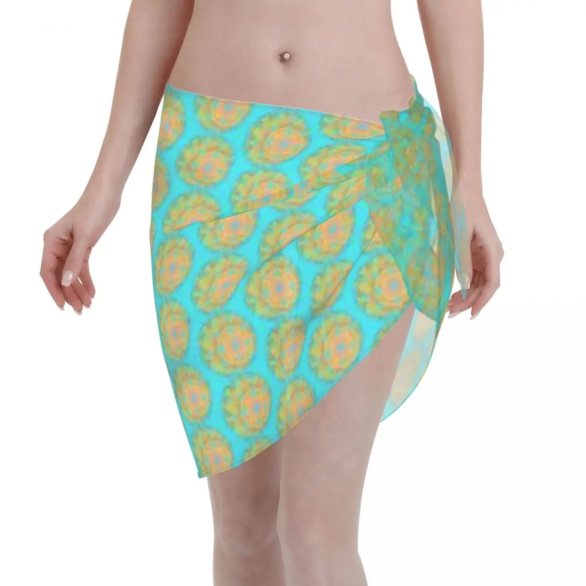 Promotion Peace Love Pickleball Women's Beach Wrap SkirtCoastal Morning Jog Wrap Dress