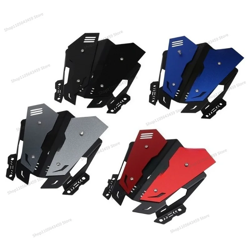 For MT-15 2019-2020 aluminum alloy front windshield decorative cover air barrier