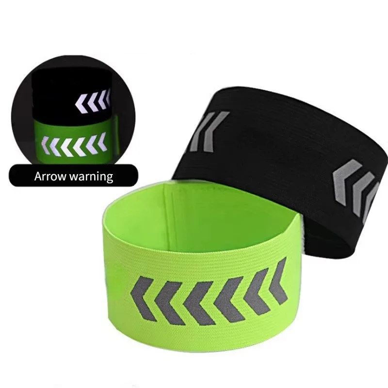 1PC Night Reflective Belt Trousers Closure Leggings Equipment Cycling Multiple Colors Bicycle Leggings Belt Cycling Equipment